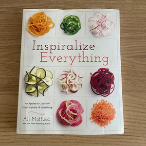 Inspiralize Everything Cookbook heathy vegetarian vegetables paleo gluten free